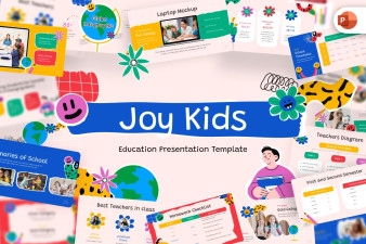 Joy Kids - Kids Education PowerPoint Template
